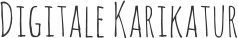 Digitale Karikatur